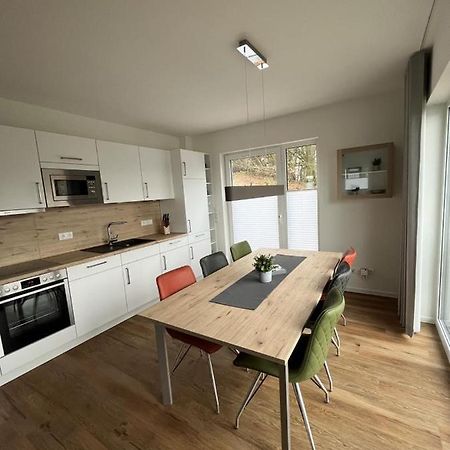 Diemelblick Acht - Ferienhaus Fuer 6 Personen Mit Sauna, Garten Und Dachterrasse Mit Panoramablick Heringhausen Luaran gambar
