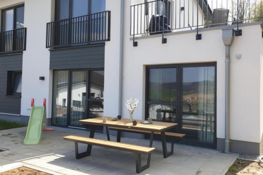Diemelblick Acht - Ferienhaus Fuer 6 Personen Mit Sauna, Garten Und Dachterrasse Mit Panoramablick Heringhausen Luaran gambar