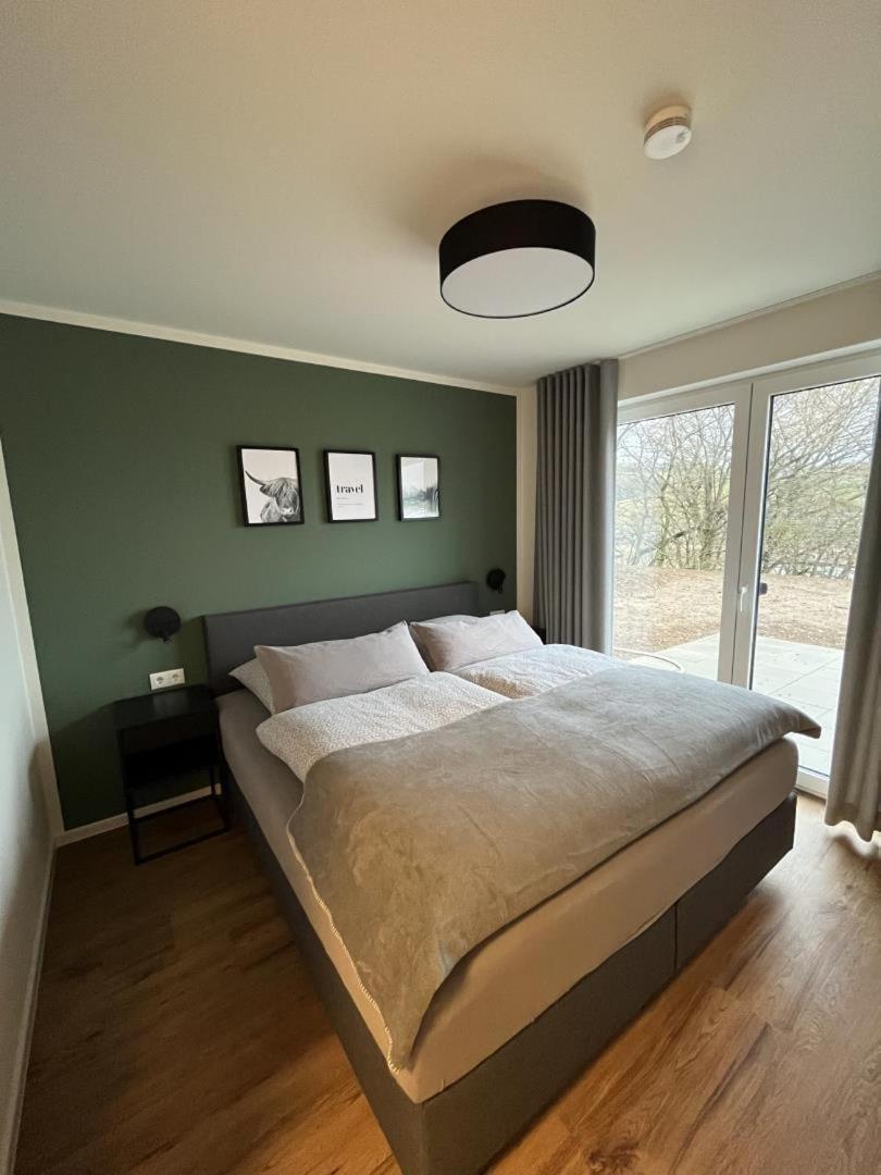 Diemelblick Acht - Ferienhaus Fuer 6 Personen Mit Sauna, Garten Und Dachterrasse Mit Panoramablick Heringhausen Luaran gambar
