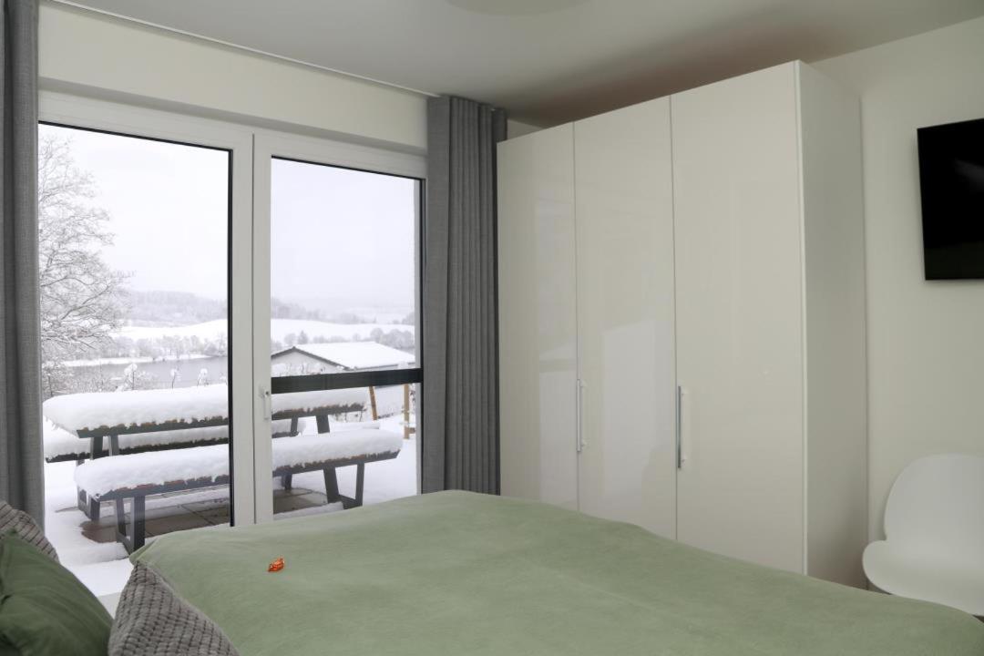 Diemelblick Acht - Ferienhaus Fuer 6 Personen Mit Sauna, Garten Und Dachterrasse Mit Panoramablick Heringhausen Luaran gambar