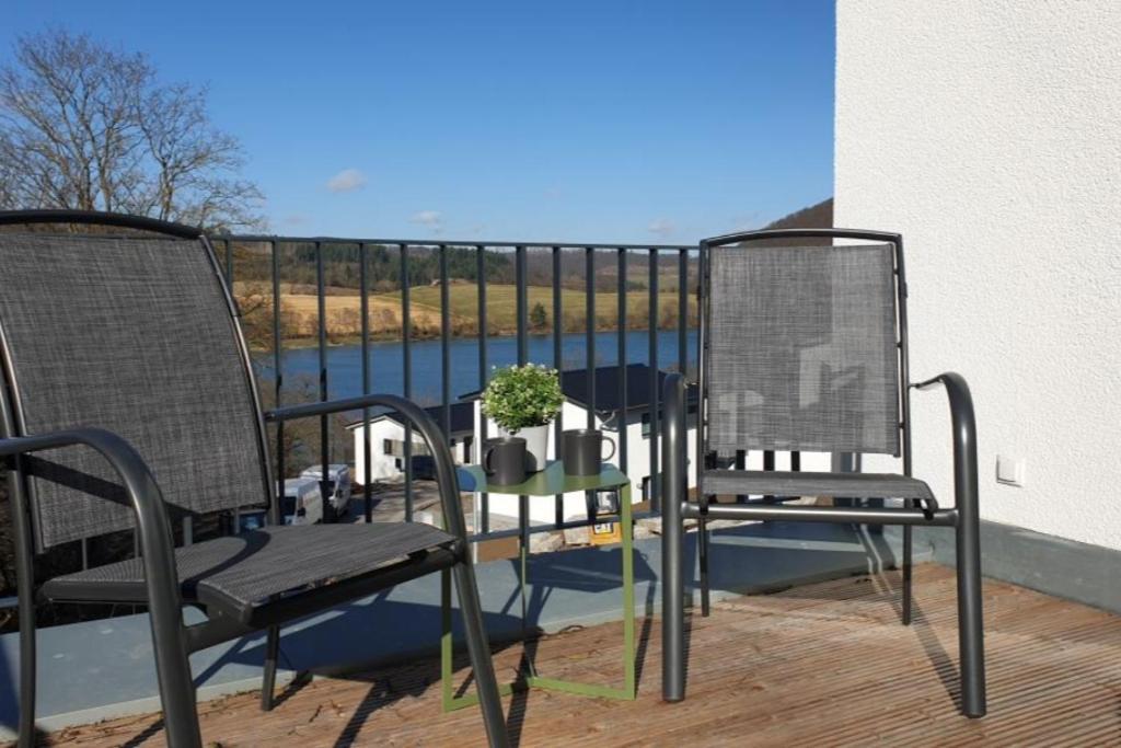 Diemelblick Acht - Ferienhaus Fuer 6 Personen Mit Sauna, Garten Und Dachterrasse Mit Panoramablick Heringhausen Luaran gambar