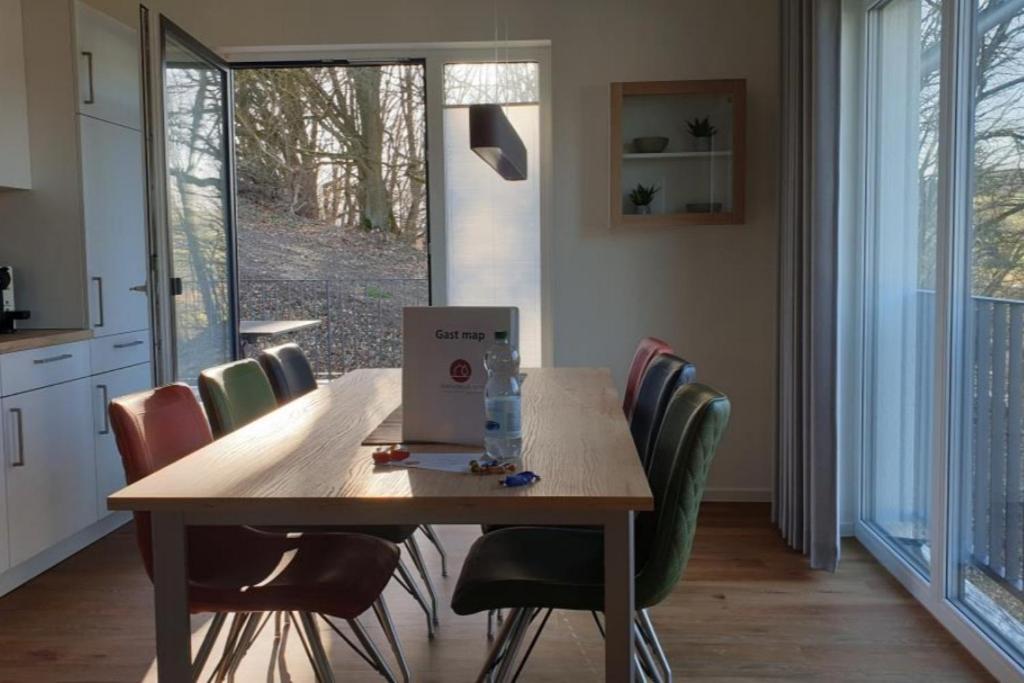 Diemelblick Acht - Ferienhaus Fuer 6 Personen Mit Sauna, Garten Und Dachterrasse Mit Panoramablick Heringhausen Luaran gambar